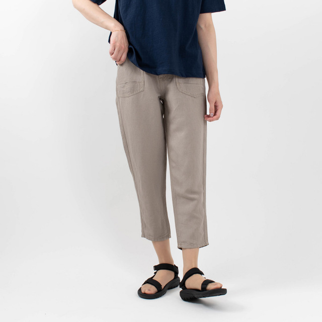 Cafetty リラックスペグリネンレーヨンキャンバス ナチュラルファッション ナチュラル服の通販