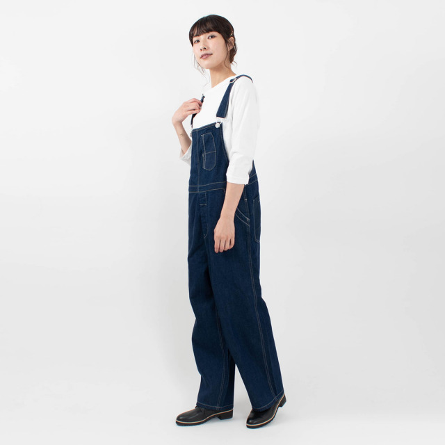 Cafetty ワークオーバーオール｜ナチュラルファッション・ナチュラル服