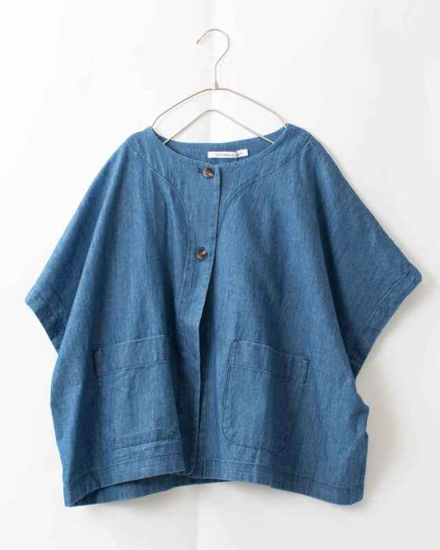 SKYKさん専用.5 SUN VALLEY 5.5ozコットンデニムワイドジャケット｜ナチュラル