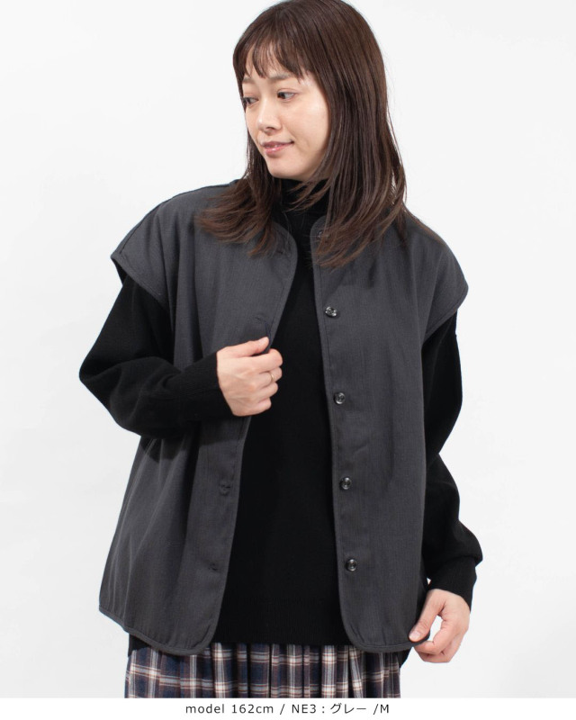 SUN VALLEY 16TCRドビークロス綾織起毛裏ヘリンボーン リバーシブル