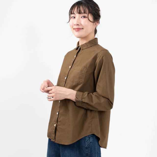 UNIQLO 麻シャツ サイズL オリーブグリーン - シャツ