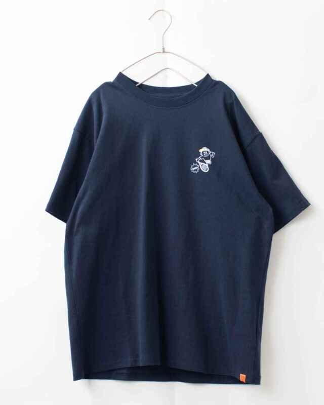 UNIVERSAL OVERALL Windy.Jr TENNIS S/S Print Tee｜ナチュラル