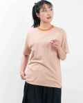 UNIVERSAL OVERALL MICRO BORDER EMBROIDERY TEE｜ナチュラル